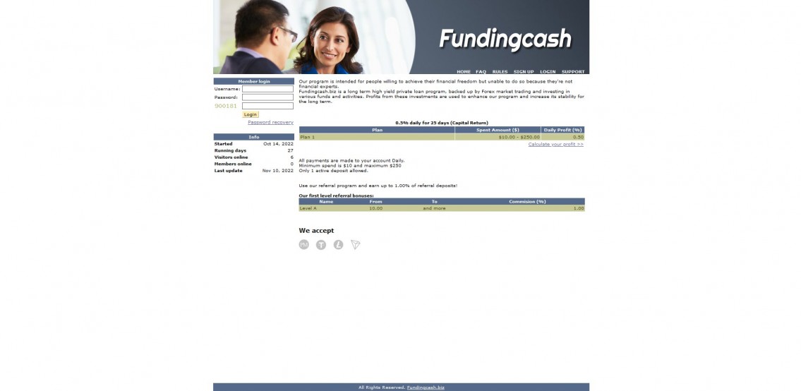 Funding Cash